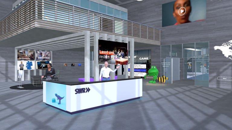 Das Foyer in "SWR Virtuell"